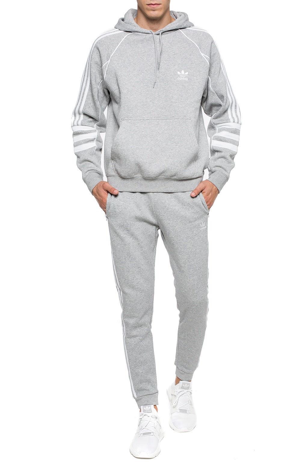 Adidas originals authentic hoody in store grey dh3852